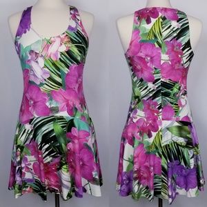 Trina Trunk | Floral Flare Bottom Dress 6